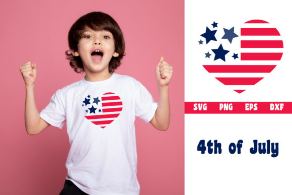 4th of July SVG, Kids SVG, Patriotic Png