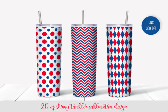 American Patriotic Tumbler Wrap: Graphics & Crafts for Digital Sellers