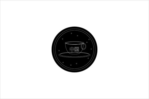 Chinese New Year Cup Icon Solid Graphics