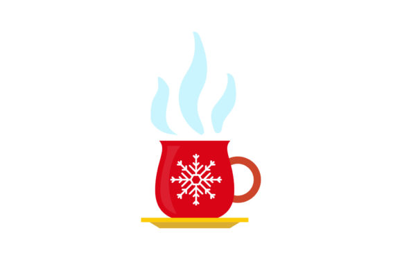 Christmas Cup Ornament Design Graphics