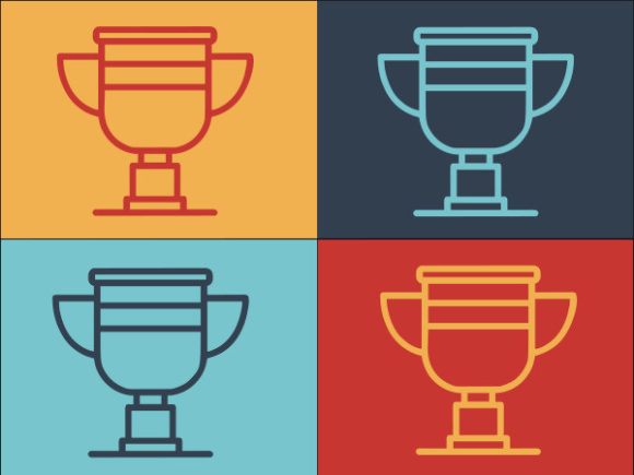 Gold Cup Effort: Graphics and Logos for Modern Branding