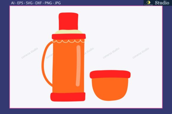 Tumbler Camping Graphics and Icons