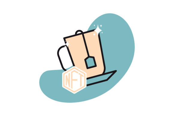 Workspace NFT Tea Cup Icon Graphics and Icons